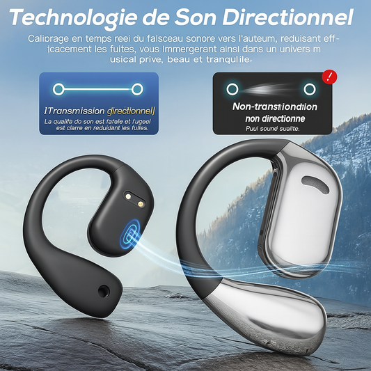 Audex™|Écouteurs Traducteurs IA Instantanés